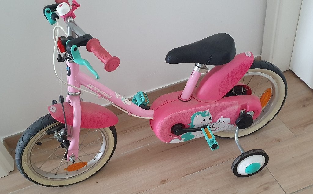Velo fille 14", Vélos & Vélomoteurs, Enlèvement