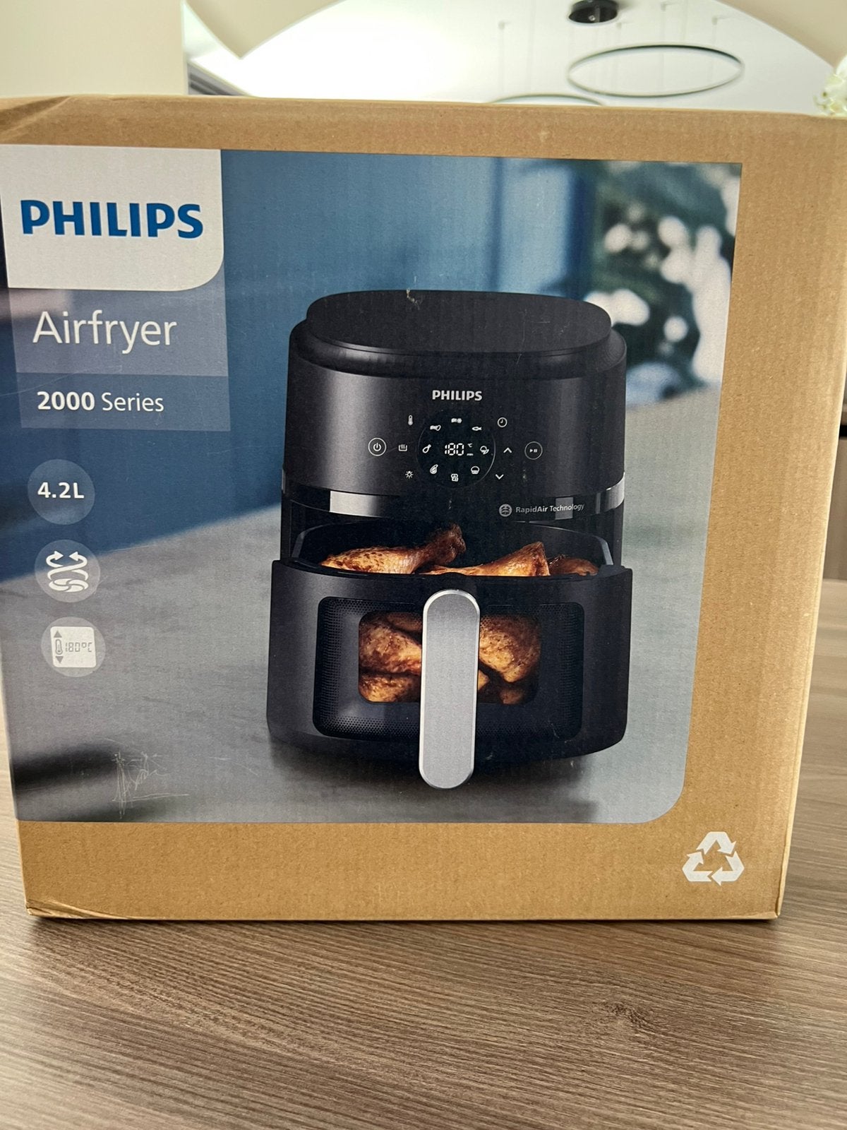 Fryer Phillips Airfryer série 2000 noir, Enlèvement, Neuf, Friteuse à air, Moins de 750 grammes