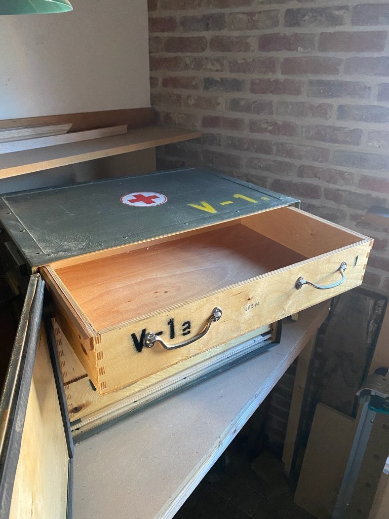 legerkoffer, Ophalen, Landmacht, Kist of Geocache