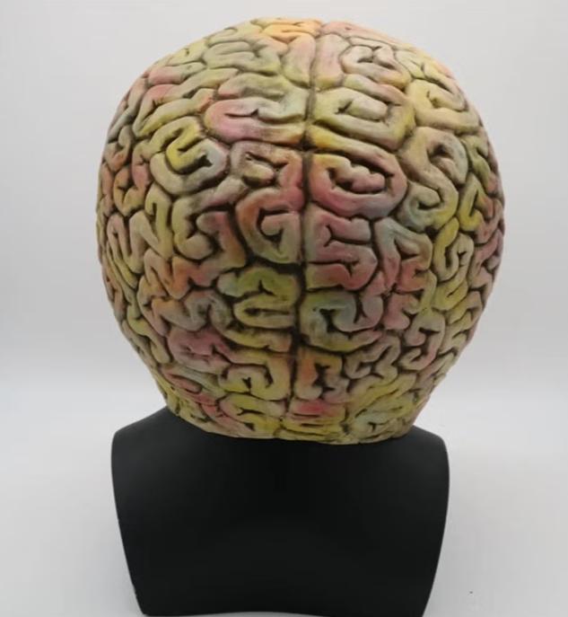 Mars Attacks alien full face latex masker, Verzenden, Nieuw