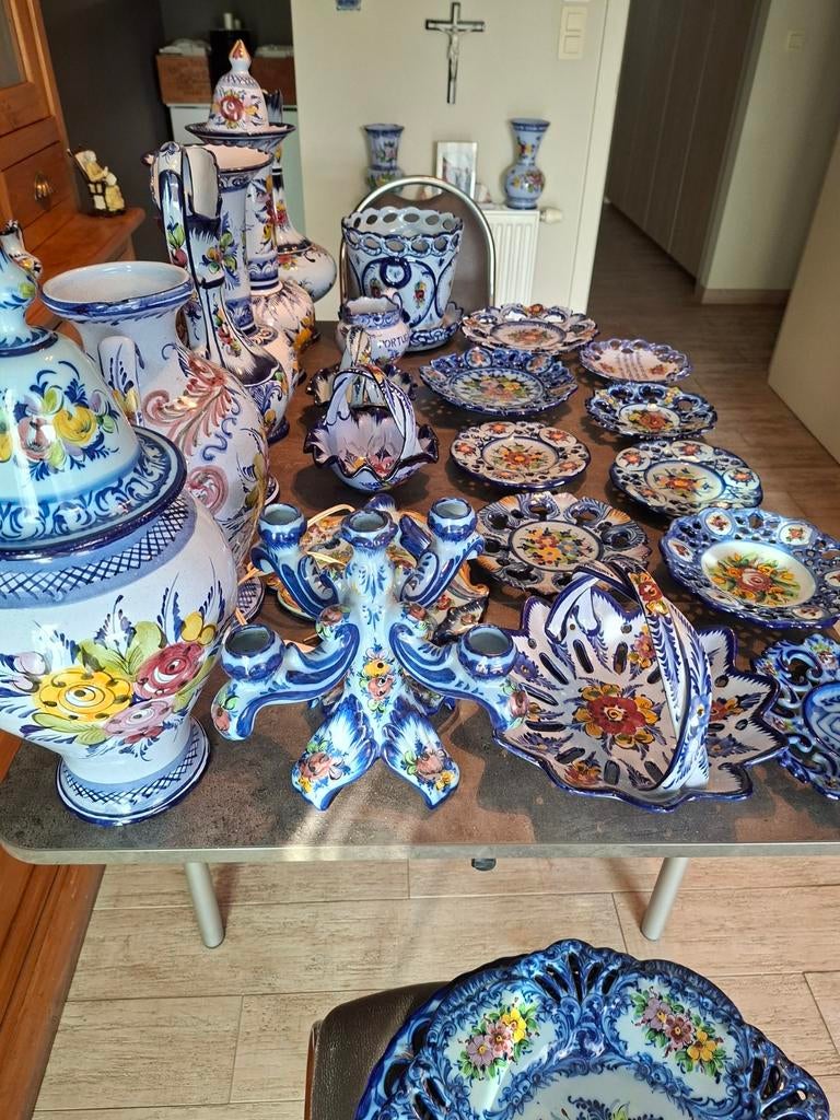 Alcobaca porselein van Portugal, Antiquités & Art, Antiquités | Céramique & Poterie, Enlèvement