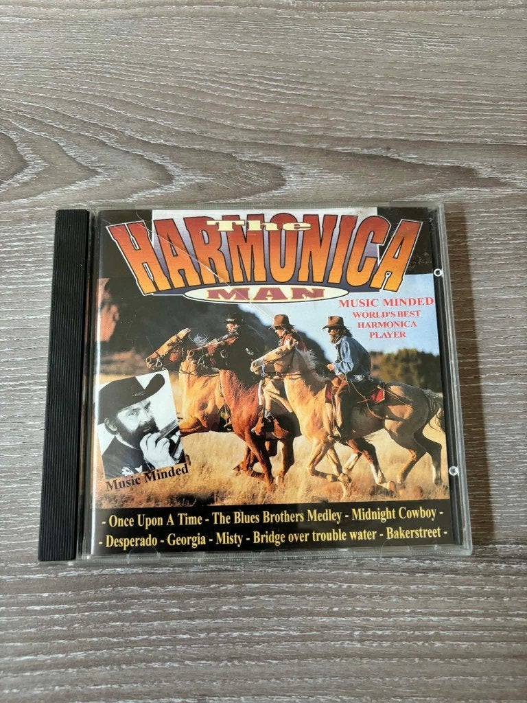 The harmonica man cd music minded, World's best harmonica, CD & DVD, CD | Instrumental, Enlèvement ou Envoi, Comme neuf