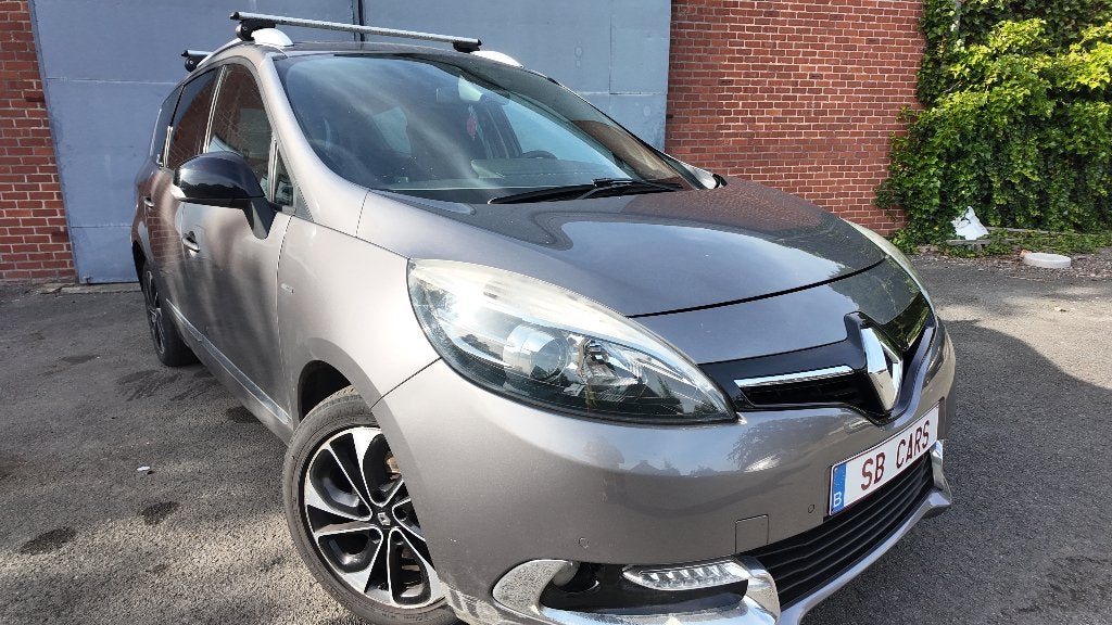 Renault Grand Scénic 7-zit | Bose Edition | Gekeurd, Autos, 1197 cm³, Argent ou Gris, Achat, Euro 6