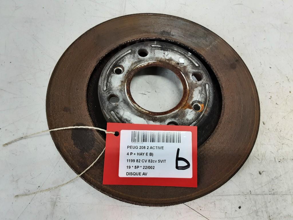 FREIN DISQUE AVANT Peugeot 208 I (CA / CC / CK / CL), Autos : Pièces & Accessoires, Freins & Transmission, Peugeot, Utilisé