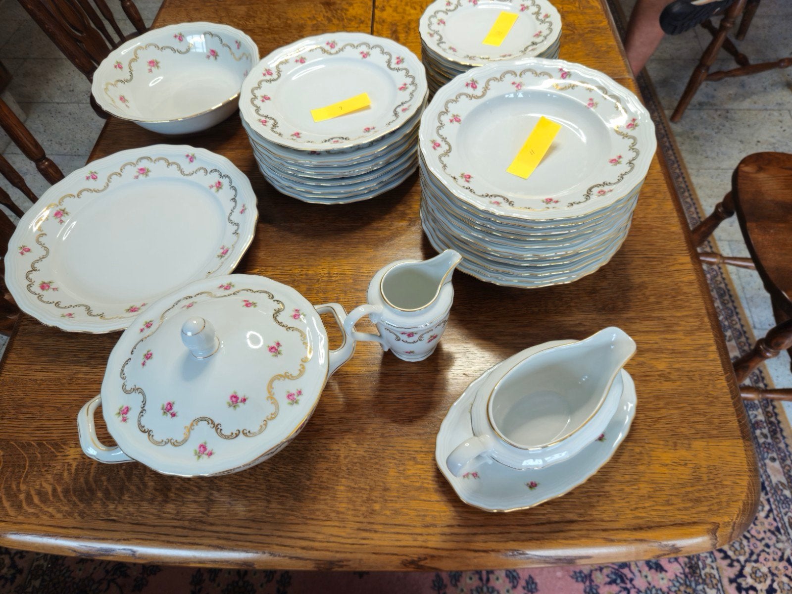 Mooi porseleinen servies, Antiek en Kunst, Ophalen