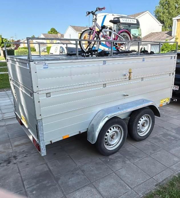 Remorque avec deux compartiments électriques, Enlèvement ou Envoi, Comme neuf