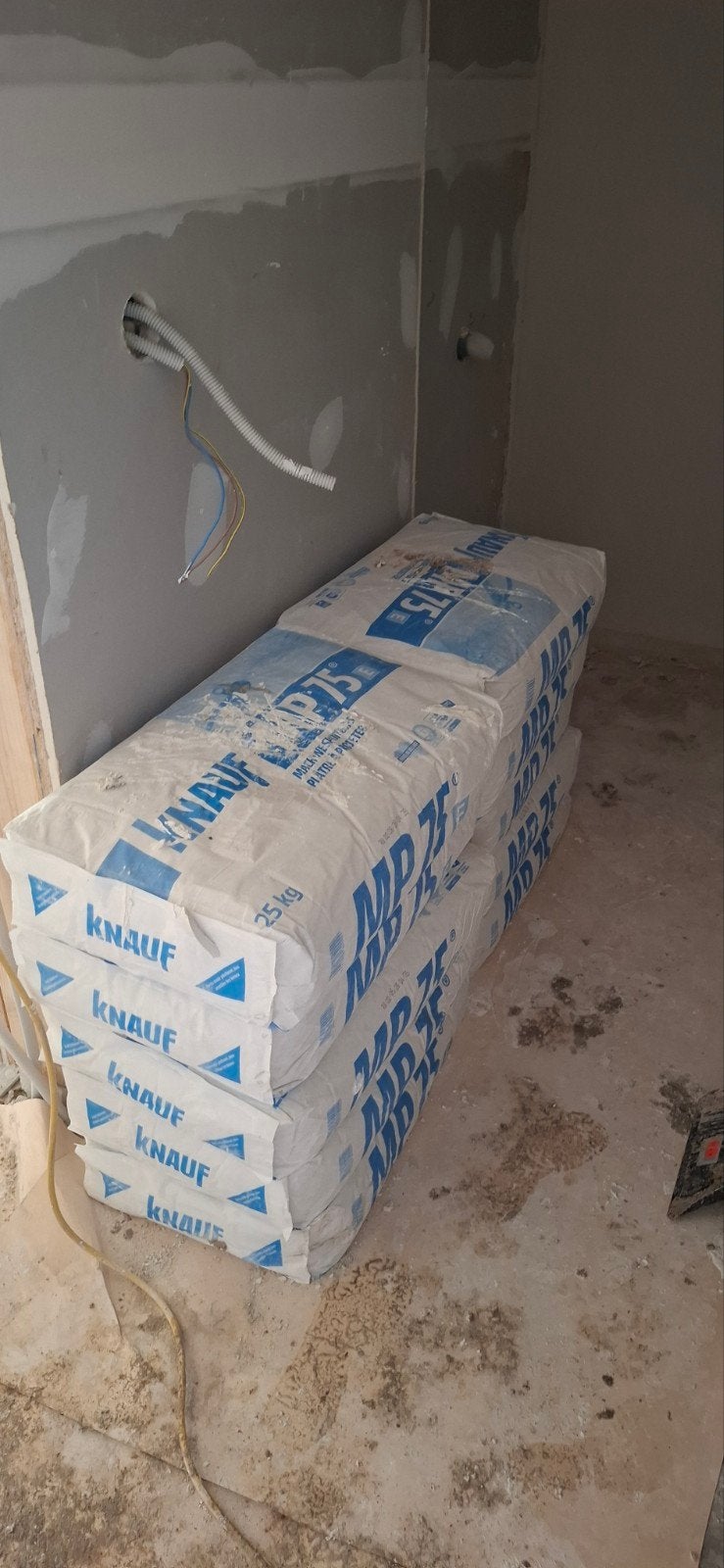 10 zakken mp75, Bricolage & Construction, Enlèvement