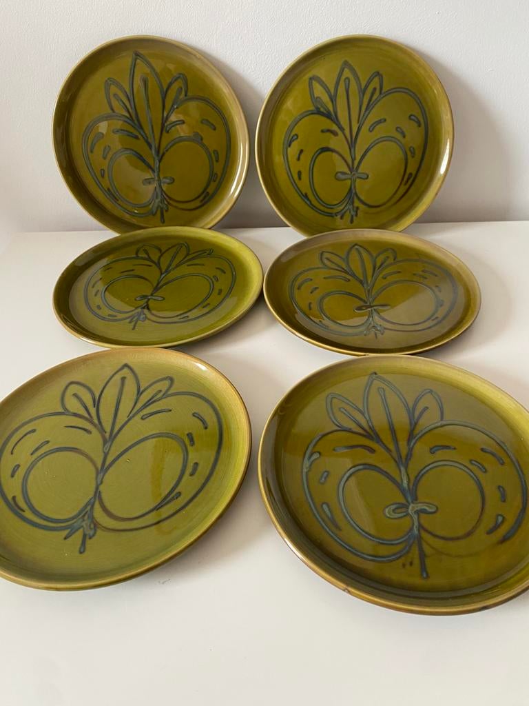 Assiettes à dessert Villeroy et Boch Toscana provincial, Enlèvement ou Envoi