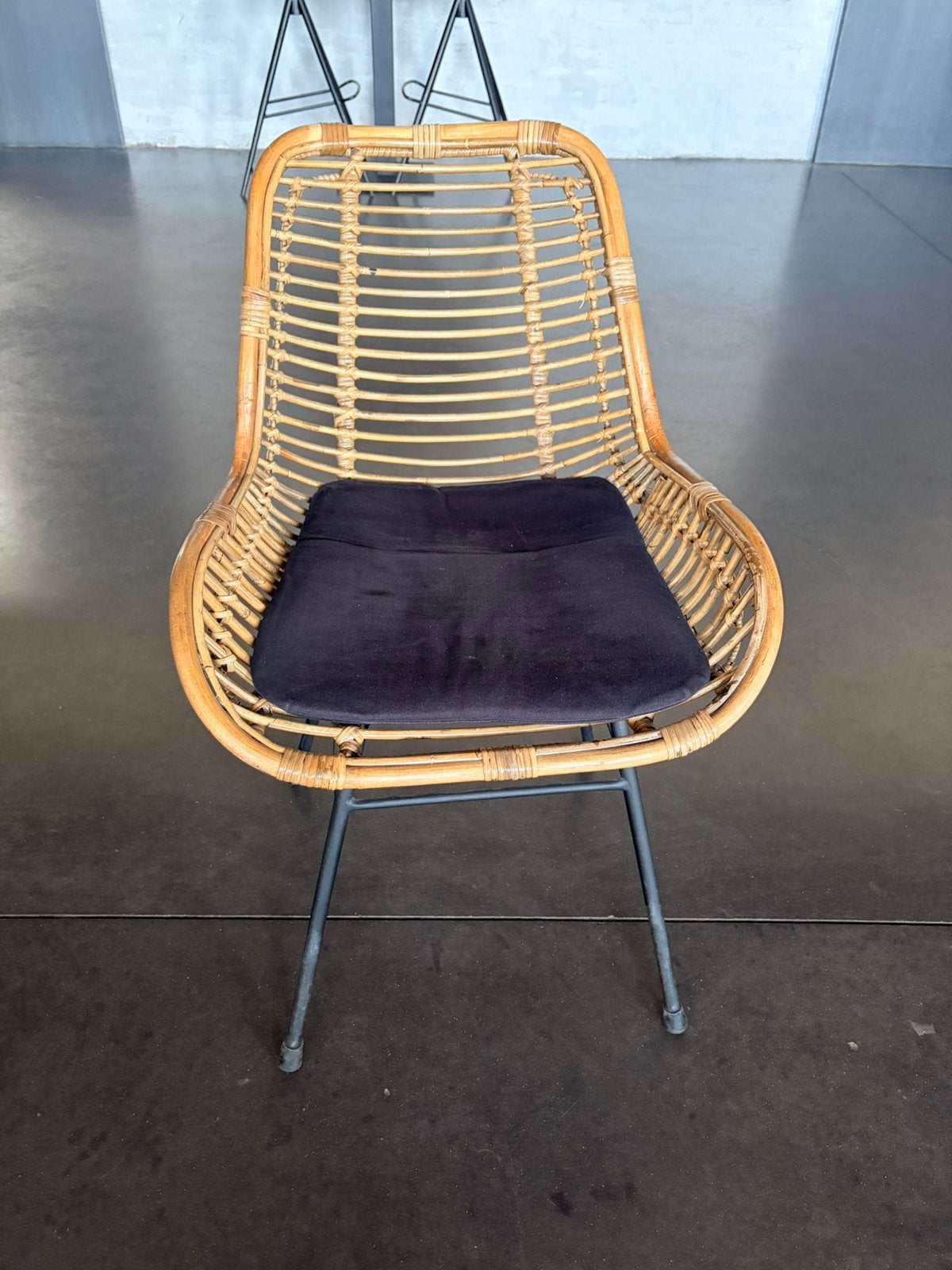 Rieten stoelen, Ophalen, Gebruikt, Bruin, Vijf, Zes of meer stoelen