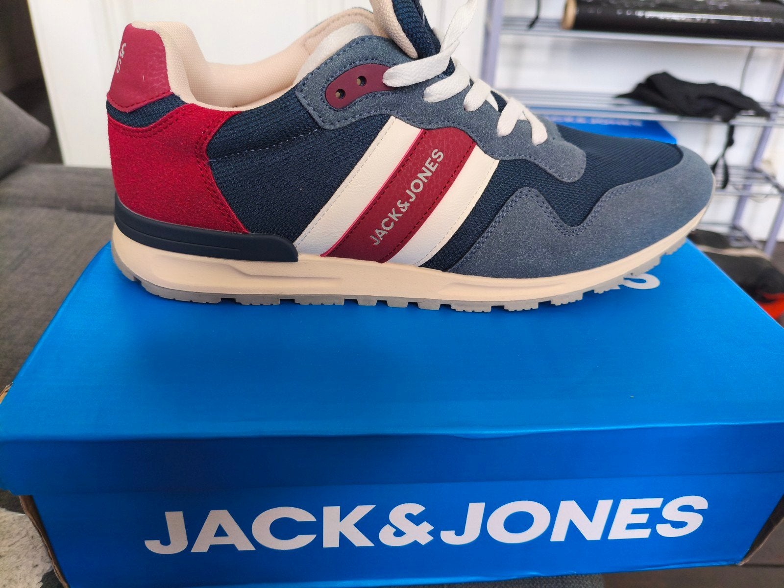 baskets Jack & Jones neuf P45, Vêtements | Hommes, Neuf, Enlèvement, Bleu, Baskets