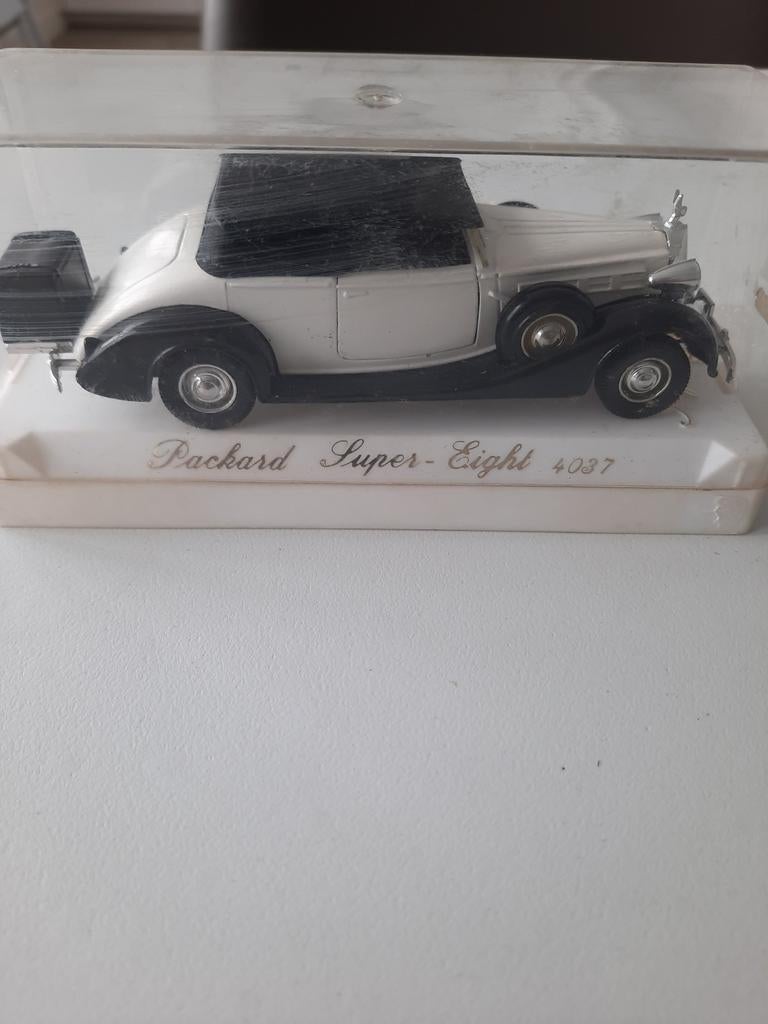 Miniatuur auto solido packard super-eight 4037, Hobby en Vrije tijd, Ophalen of Verzenden, Zo goed als nieuw, Auto, Solido