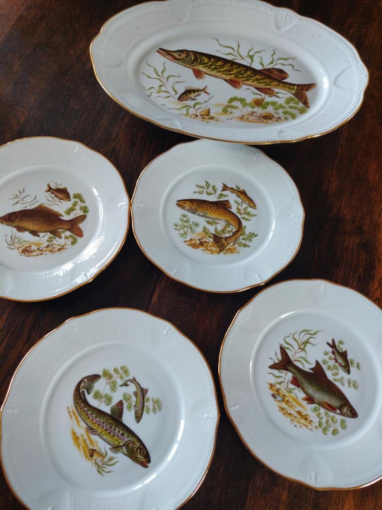 Service à poissons et gibiers Limoges, Enlèvement ou Envoi