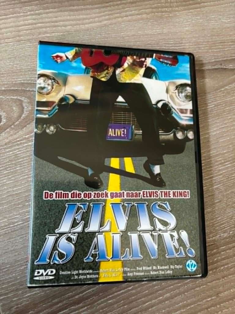 Elvis dvd, Elvis is alive, slechts 3 euro., Cd's en Dvd's, Dvd's | Muziek en Concerten, Engels, Alle leeftijden, Ophalen of Verzenden