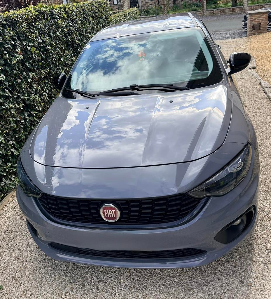 Fiat Tipo 2019 – Rijdt perfect, Voorwielaandrijving, Stof, Zwart, Start-stop-systeem