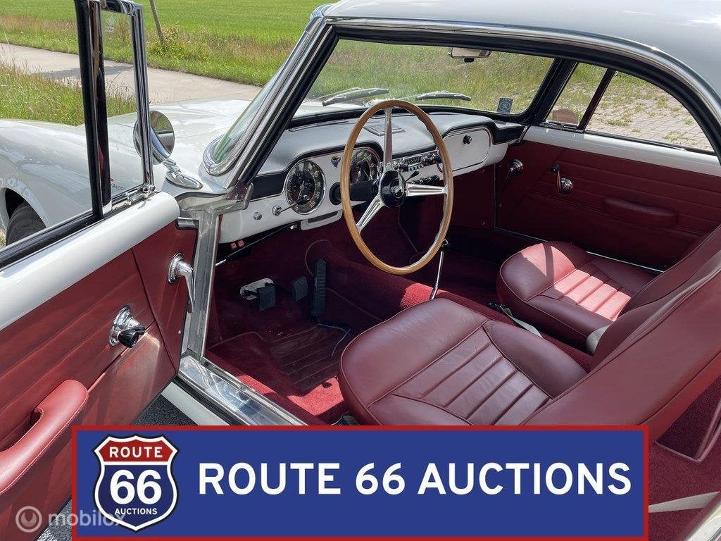 Lancia Flaminia GT 3C | 1962 | Route 66 Auctions, Auto's, Zwart, Bedrijf, Handgeschakeld, Overige carrosserie