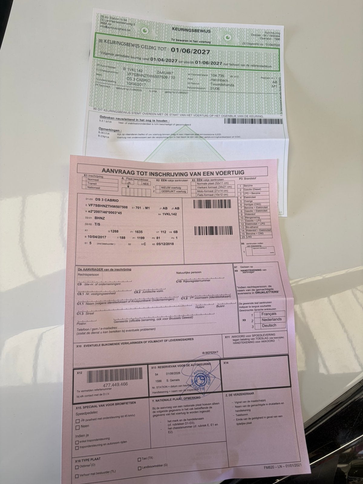 Ds3 benzine automaat, Cuir, Phares entièrement LED, Achat, Euro 6