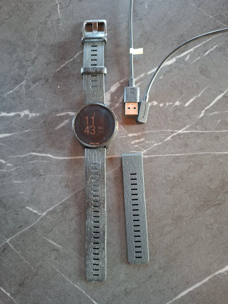 Polar pacer sporthorloge, Handtassen en Accessoires, Ophalen of Verzenden, Zo goed als nieuw, Polar