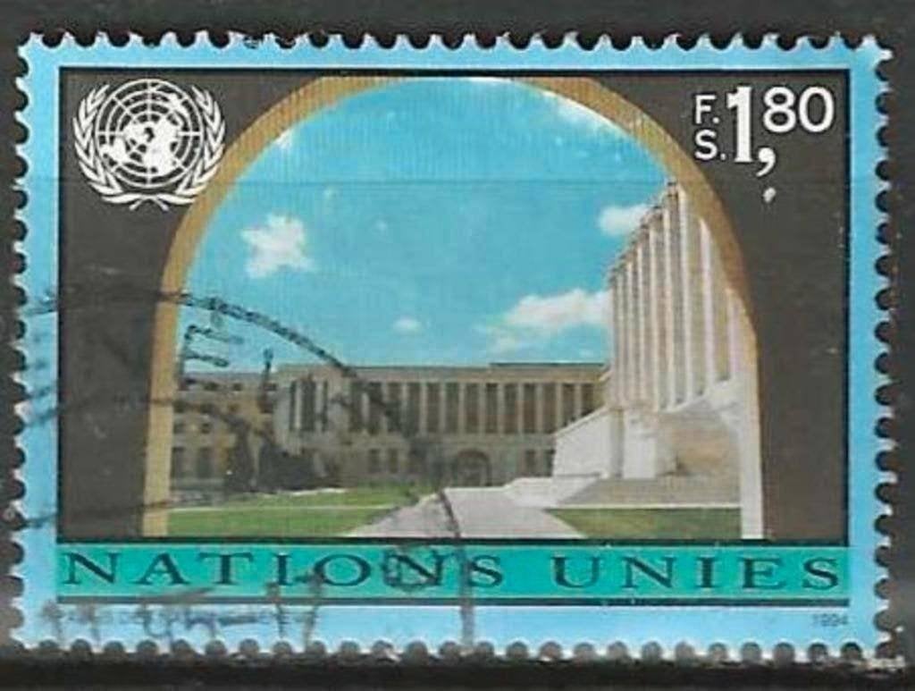 ONU Genève 1994 - Yvert 278 - Développement (ST), Envoi, Affranchi