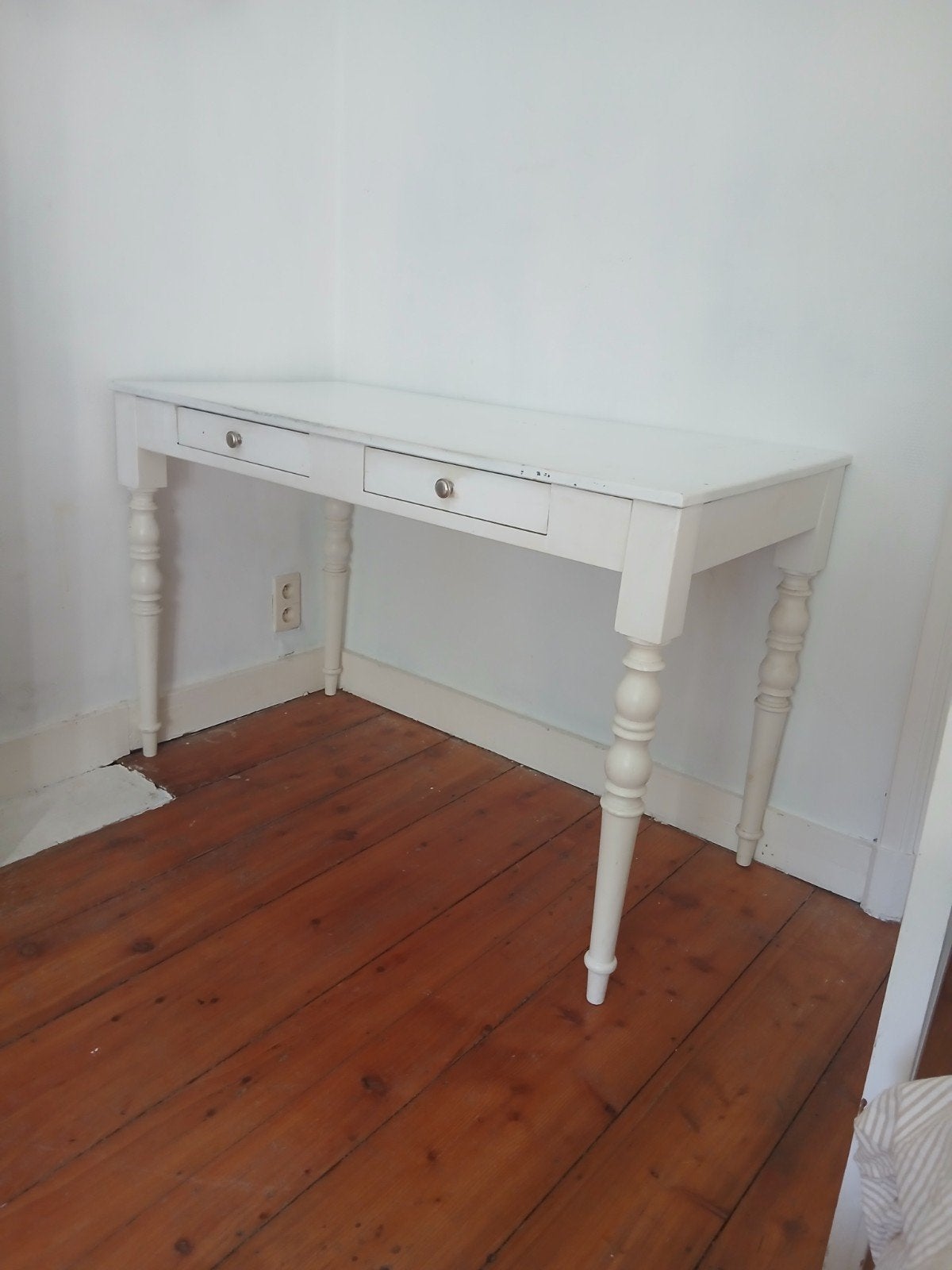 Leuk buro of tafeltje, Ophalen