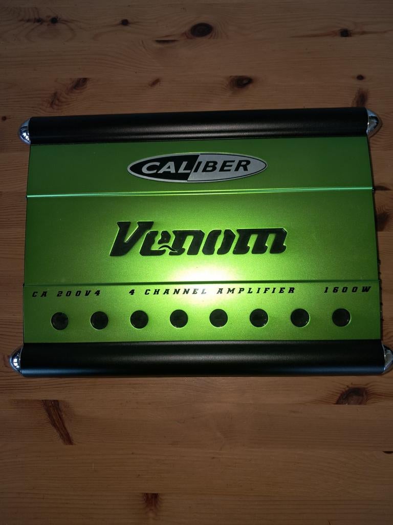 Amplificateur Caliber Venom CA 200V4, Enlèvement ou Envoi