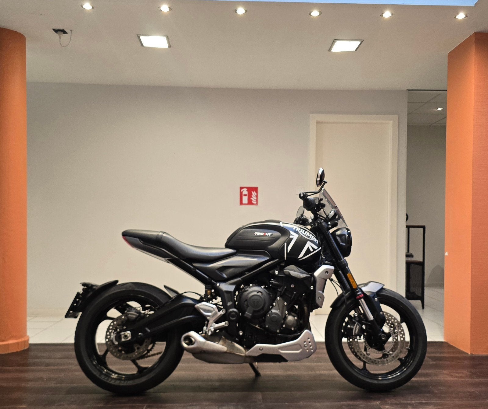 Triumph Trident 660**2023**28.291km**Garantie, Motos, Entreprise, 660 cm³, ABS