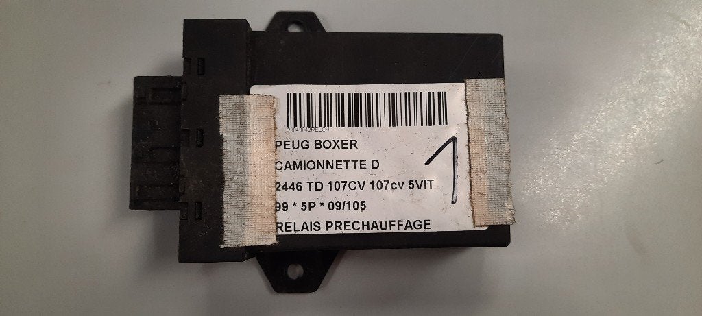 RELAIS BOUGIE PRECHAUFFAGE Peugeot Boxer (230L) (66GF30), Kontakt-peugeot@peugeot.com, Utilisé, Peugeot Deutschland GmbH, Bahnhofsplatz
65423  Rüsselsheim, DE