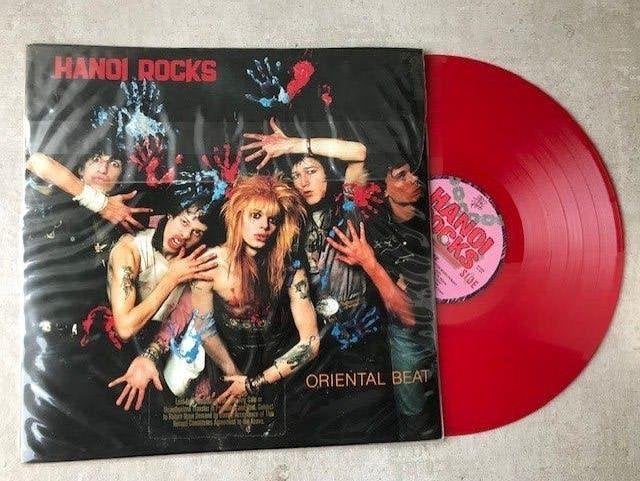 Hanoi Rocks - Oriental Beat - Red Vinyl, LP, Zo goed als nieuw, 12 inch, Hardrock