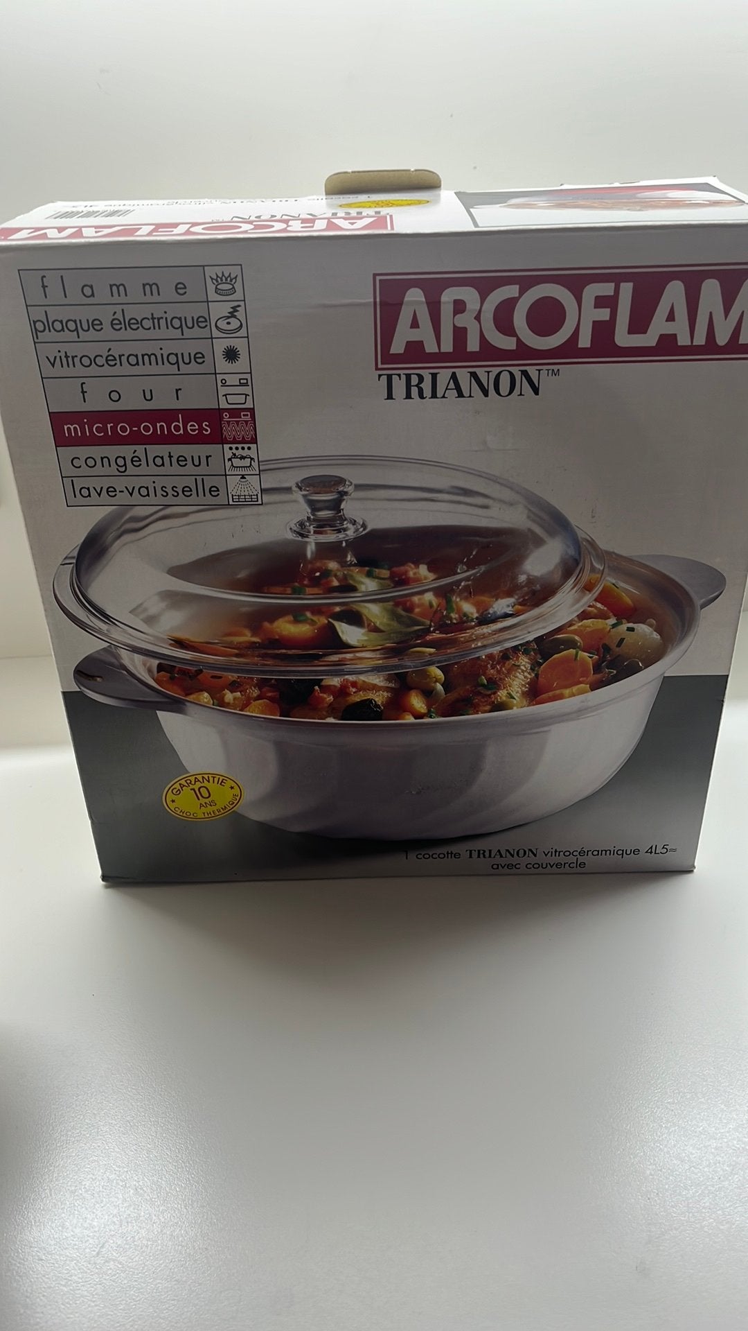 Arcoflam kookpot 4,5l nieuw in de verpakking, Ophalen, Kookpan, Steen/keramiek, Overige merken