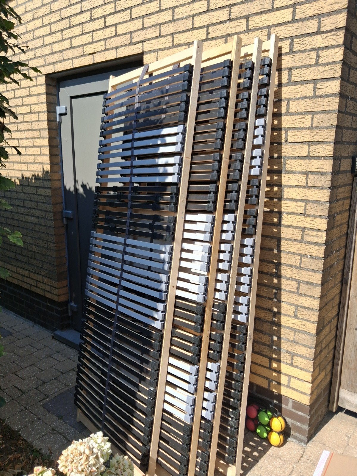 lattenbdem 90 200 cm, Huis en Inrichting, Ophalen, Gebruikt, 90 cm, Eenpersoons