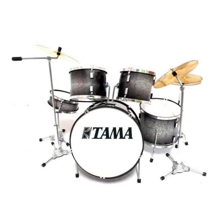 Miniatuur decoratief Tama grijs drumstel, Ophalen of Verzenden, Nieuw