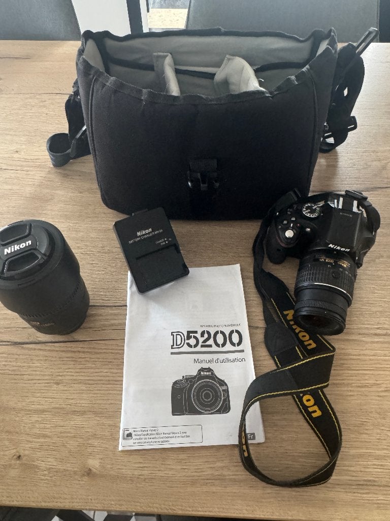 appareill photo Nikon D5200, Audio, Tv en Foto, Ophalen, Zo goed als nieuw