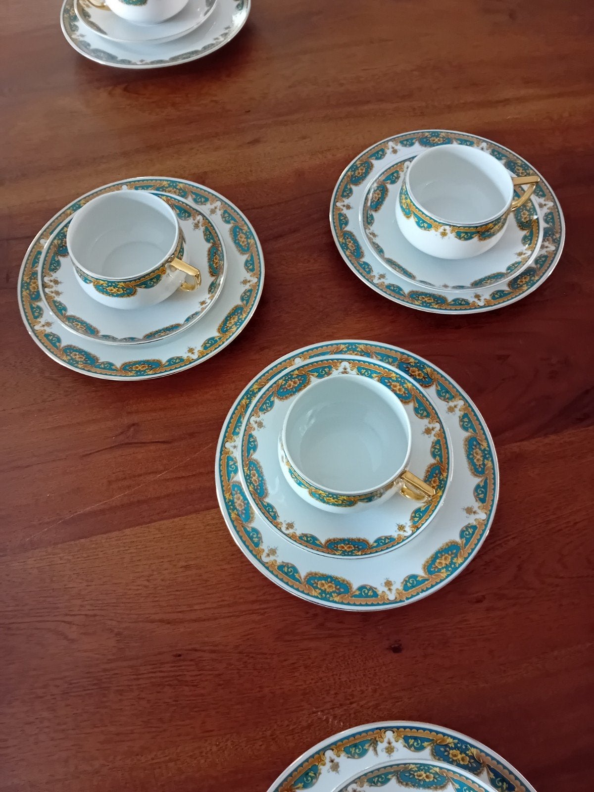Service café et gâteau vintage en porcelaine - Union K, Enlèvement ou Envoi