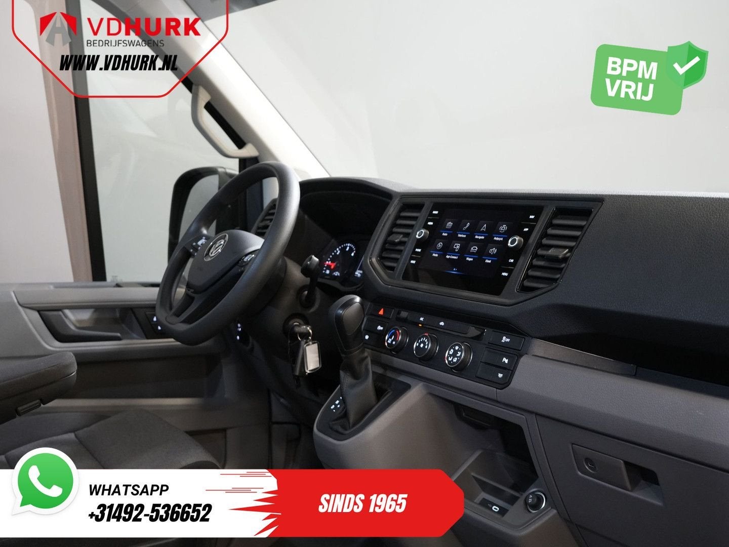 Volkswagen Crafter 2.0 TDI 180 pk DSG Aut. L3H3 DC Dubbel Ca, Auto's, Bestelwagens en Lichte vracht, Automaat, Parkeersensor, 257 g/km