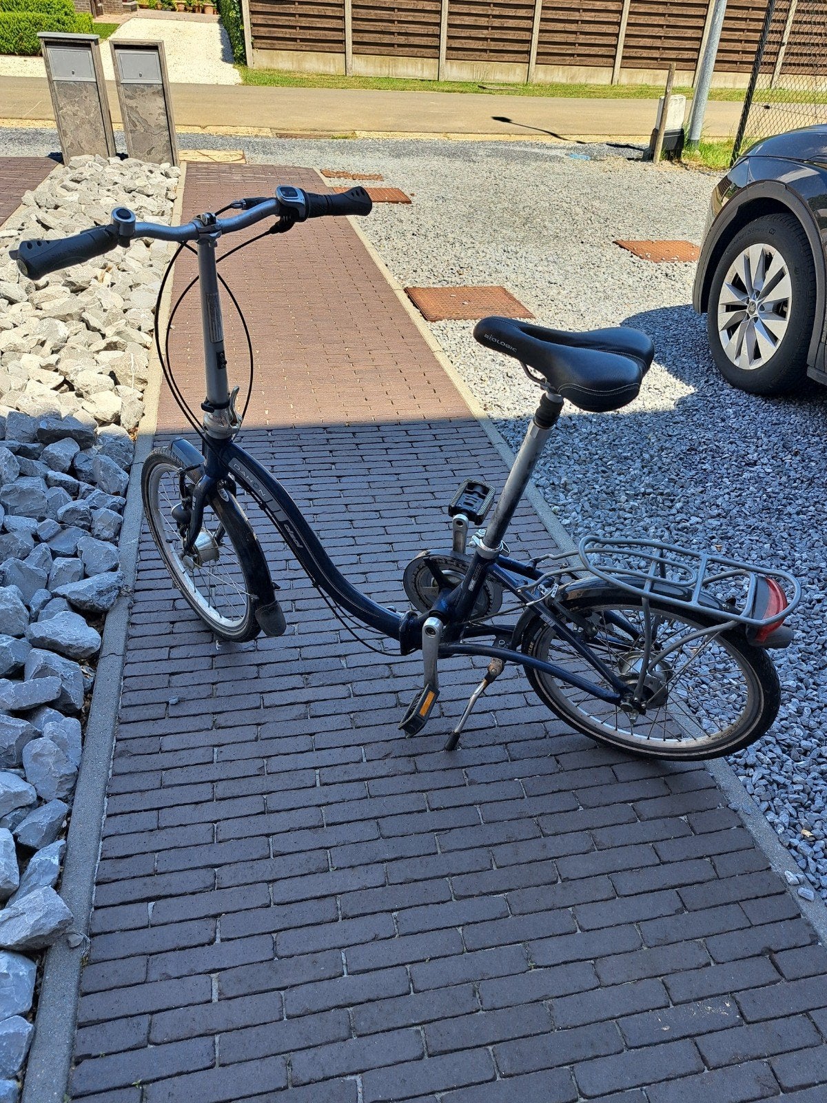 Plooifiets, Fietsen en Brommers, Ophalen, Gebruikt, Velgrem, Versnellingen