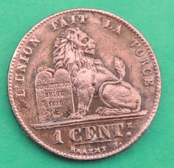1912 1 centime FR, Timbres & Monnaies, Monnaies | Belgique, Envoi, Métal, Monnaie en vrac