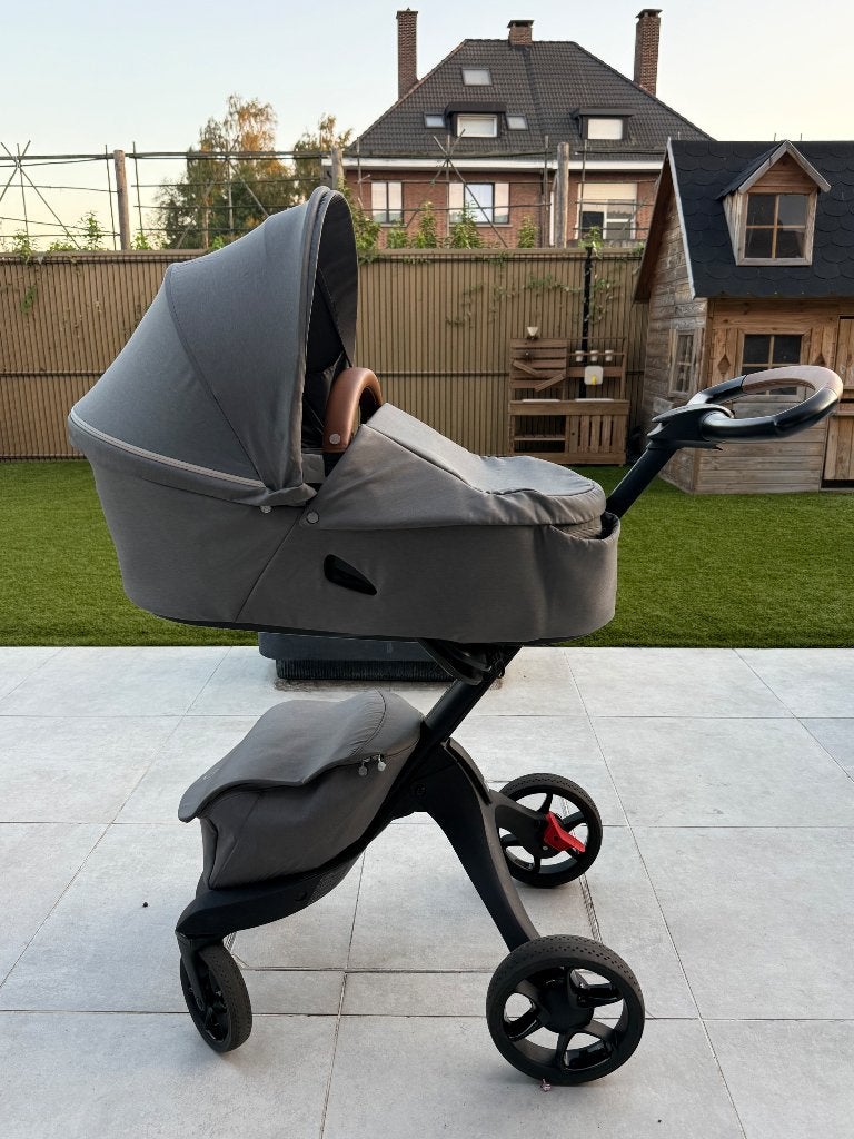 Stokke kinderwagen met extra’s, Kinderen en Baby's, Gebruikt, Combiwagen, Met reiswieg, Ophalen