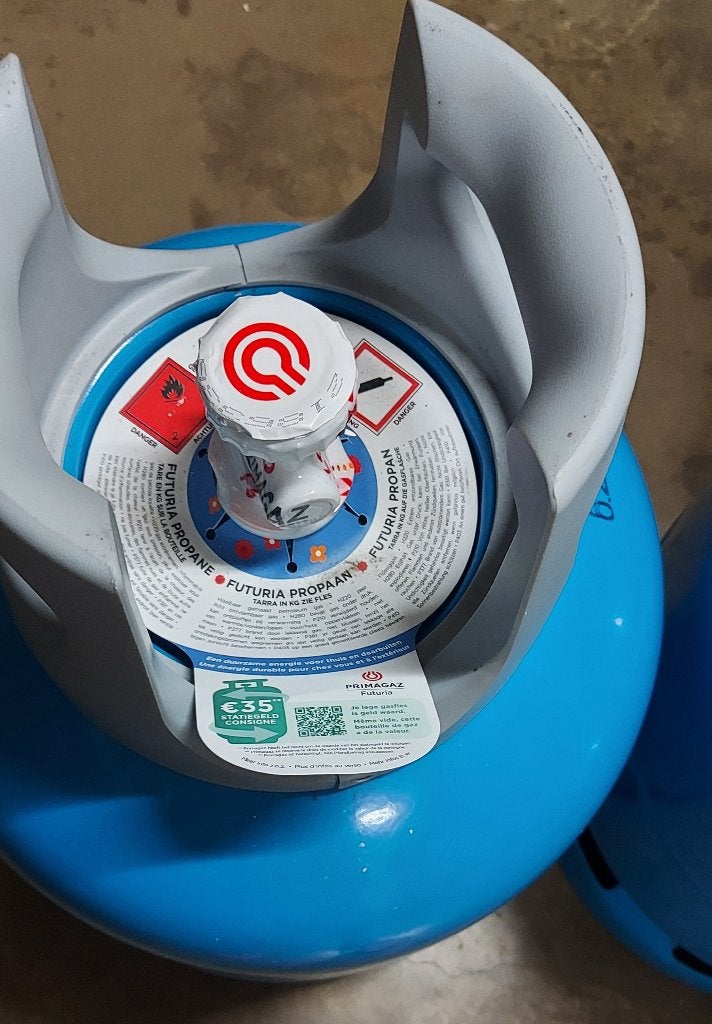 Gasfles Primagaz Easy Blue XL 9.5 KG verzegeld met waarborg, Enlèvement, Neuf