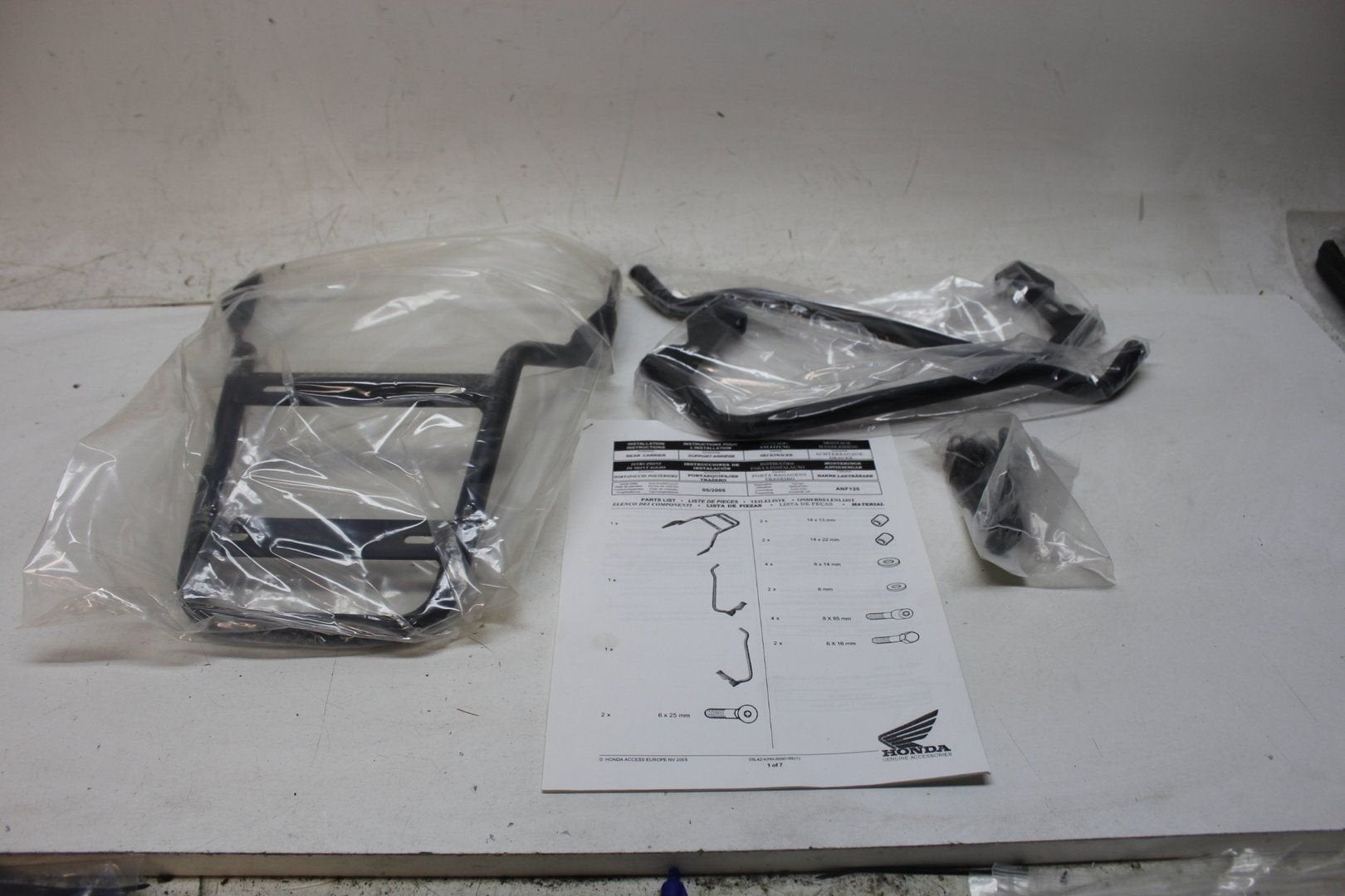 Koffer drager topkoffer rek Honda ANF 125 Innova 2003 - 2007, Motoren, -, -, Nieuw, Ophalen of Verzenden