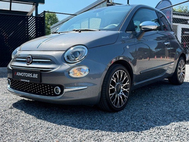 FIAT 500 DOLCEVITA - TOPPER, Auto's, Fiat, Bedrijf, Handgeschakeld, Hybride Elektrisch/Benzine, Zilver of Grijs