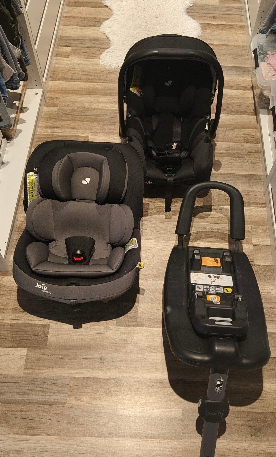 Set Joie : maxi cosi, siège auto et i-Base, Enfants & Bébés, Enlèvement