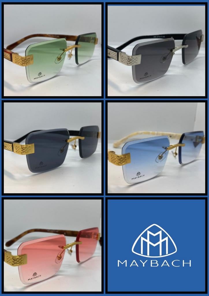 Lunettes de soleil Maybach avec étui de voyage, Neuf, Autres marques, Enlèvement ou Envoi, Autres couleurs