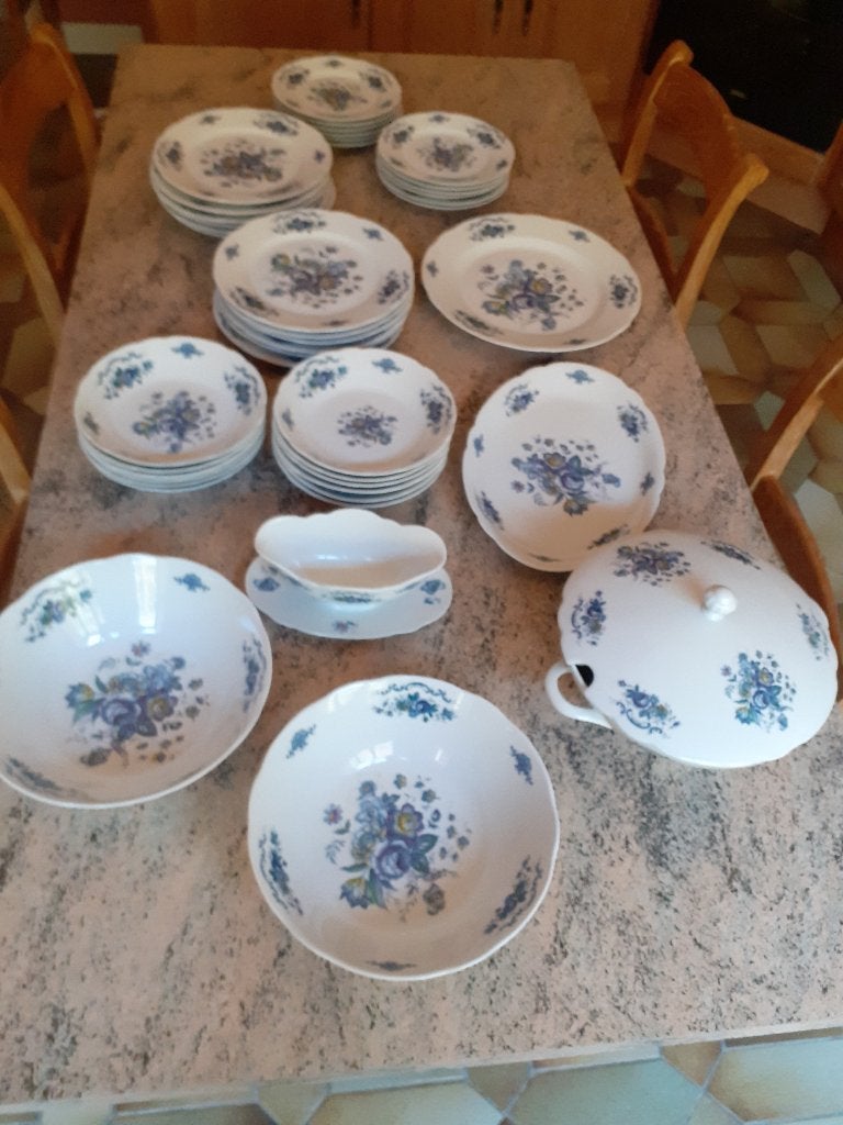 Service complet 12 personnes Diadem Waldsassen, années 1960, Enlèvement