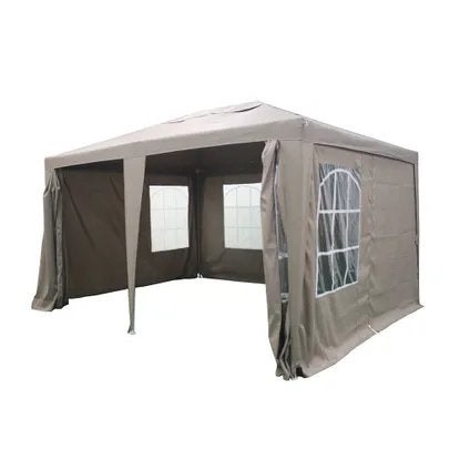 Tonnelle Centralpark partytent 3x4m taupe, Jardin & Terrasse, Enlèvement