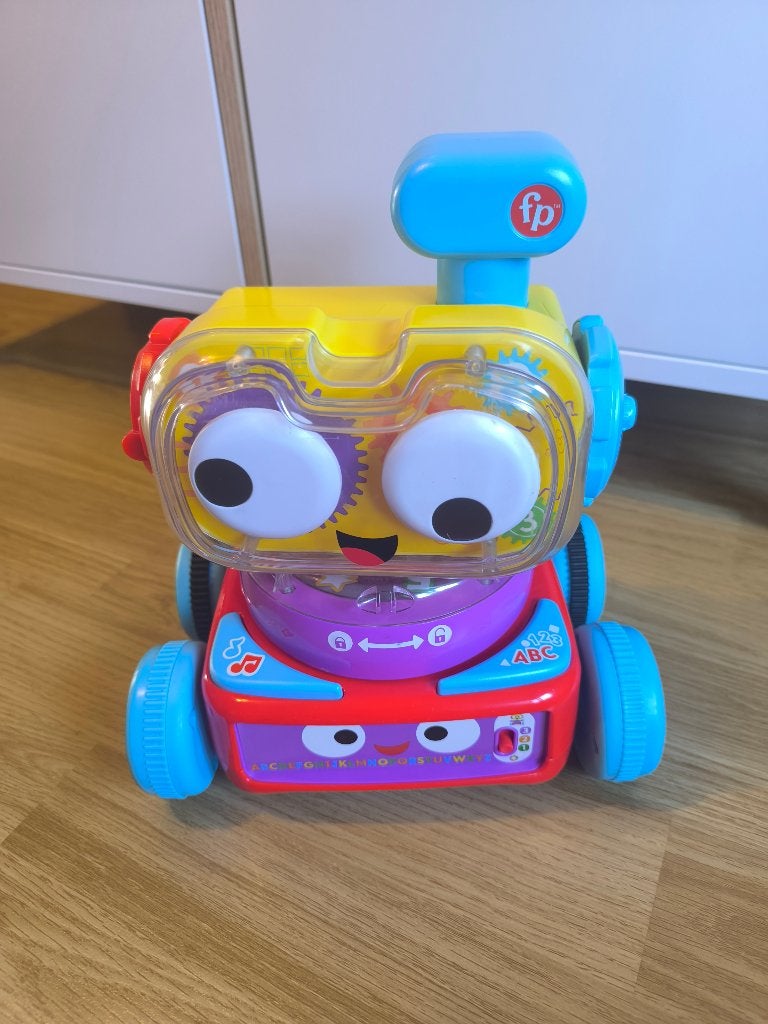 Fisher price leerrobot, Kinderen en Baby's, Speelgoed | Fisher-Price, Ophalen, Zo goed als nieuw, Met licht