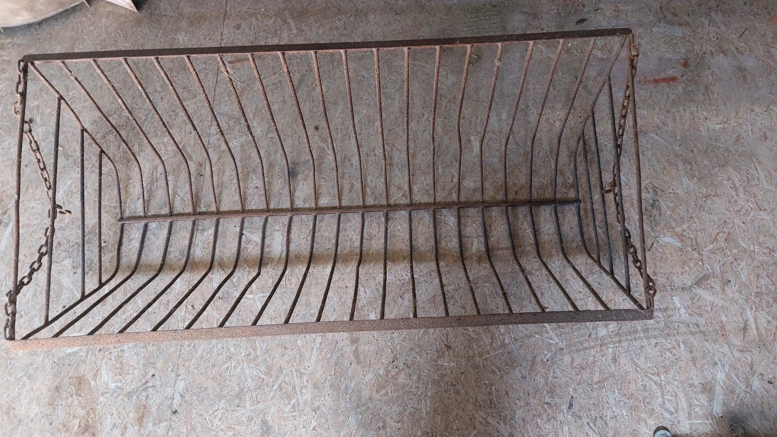 botte de foin en fer, Enlèvement, Bétail
