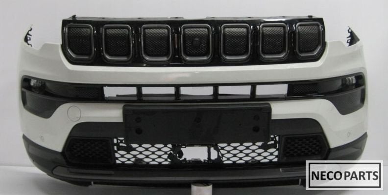 JEEP COMPASS VOORBUMPER BUMPER COMPLEET ORIGINEEL!!!, Jeep, Gebruikt, -, Voor