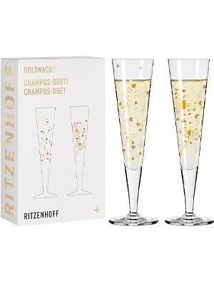 Ritzenhoff set de 2 flútes champagne, Enlèvement, Neuf, Multicolore, Verre