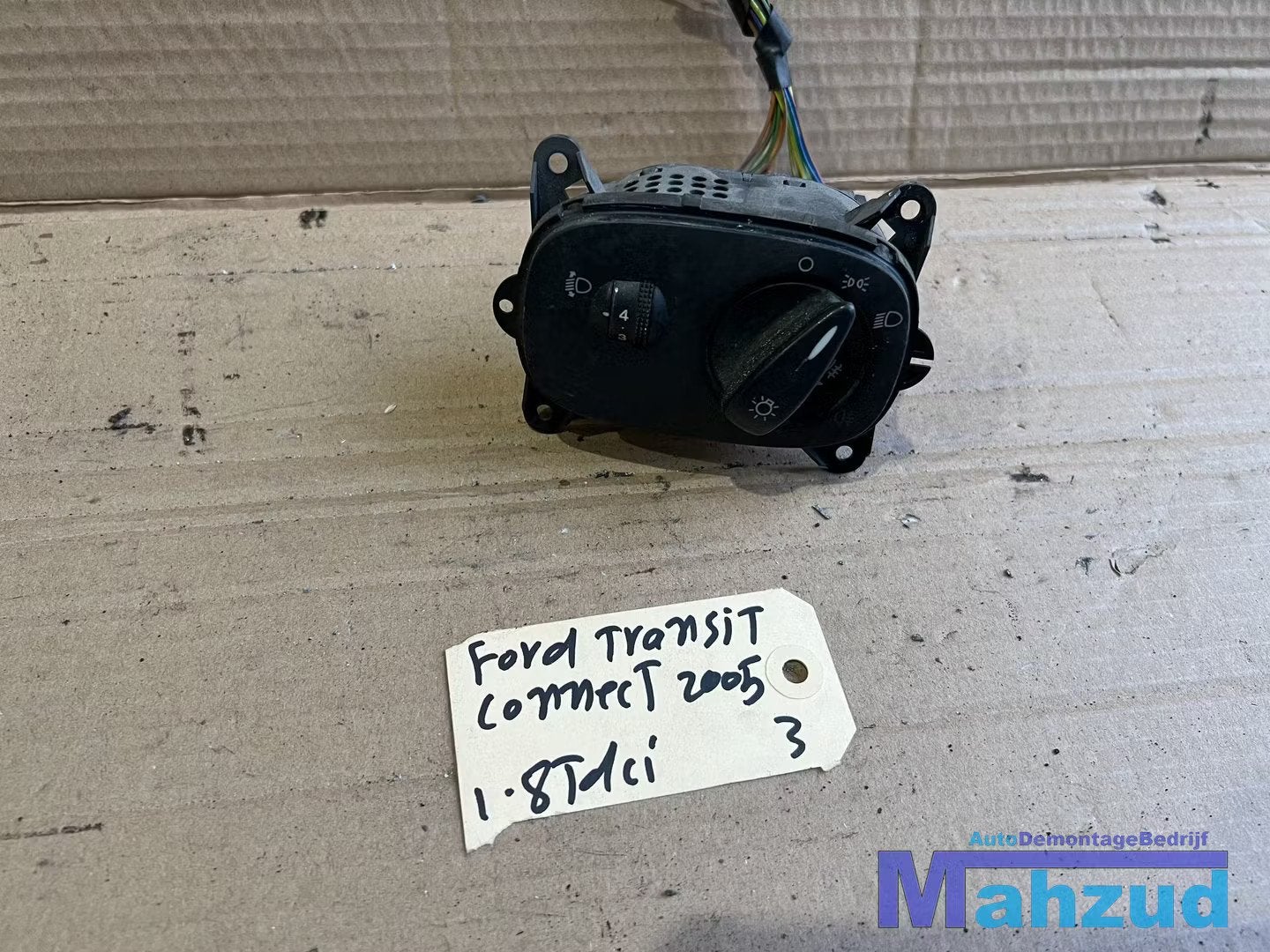 FORD TRANSIT CONNECT licht schakelaar 2002-2012, Autos : Pièces & Accessoires, Tableau de bord & Interrupteurs, Ford, Utilisé