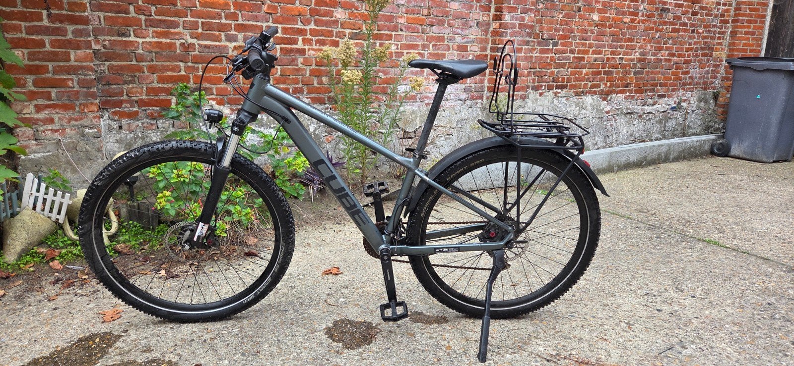 CUBE AIM Race Allroad 16" 27.5 – herenfiets/allroad, Fietsen en Brommers, Gebruikt, Versnellingen, Minder dan 49 cm, Schijfrem