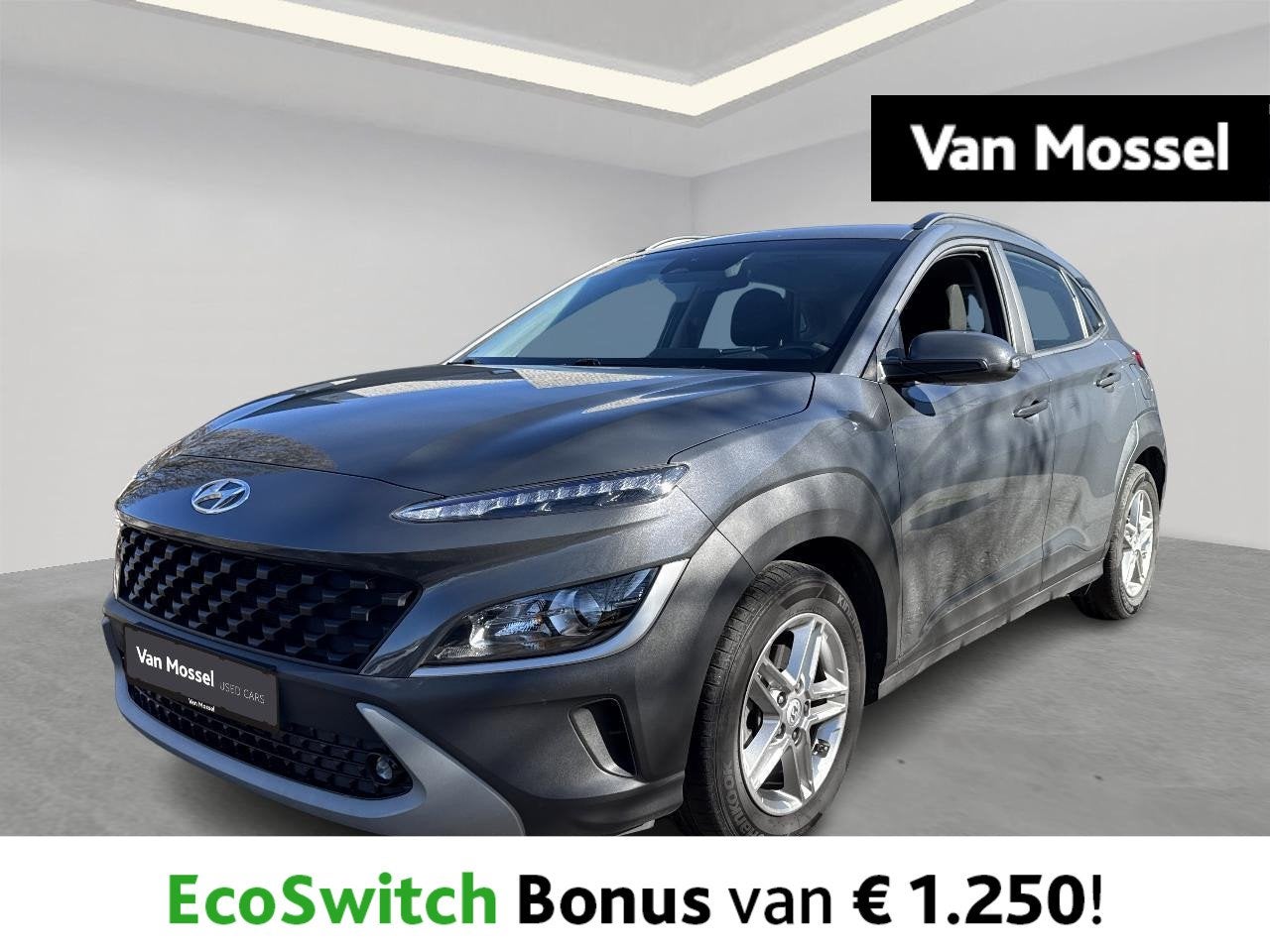 Hyundai Kona 1.0 T-GDi DCT Twist |Navi app|Camera, Auto's, Hyundai, Stof, Gebruikt, Euro 6, 120 pk